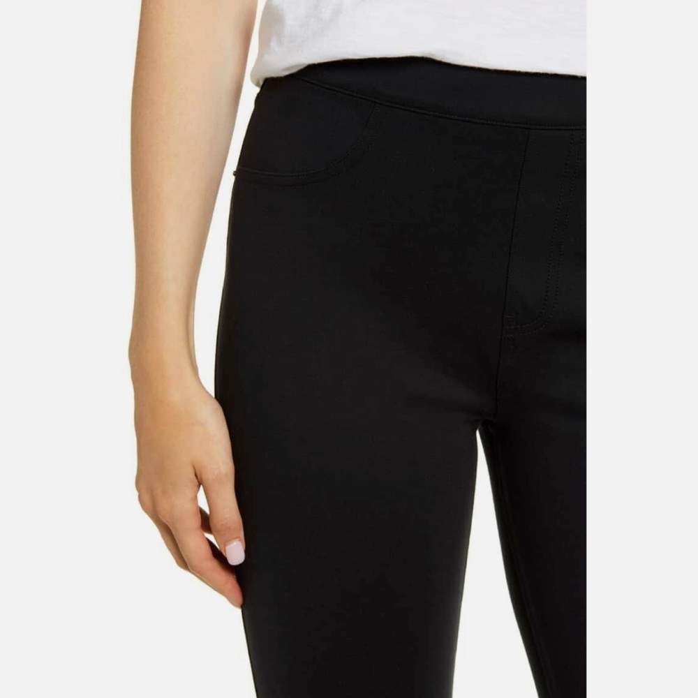 Spanx SZ SM The Perfect Black Pants Four-Pocket Ankle Pants 20202R Black - Picture 4 of 8